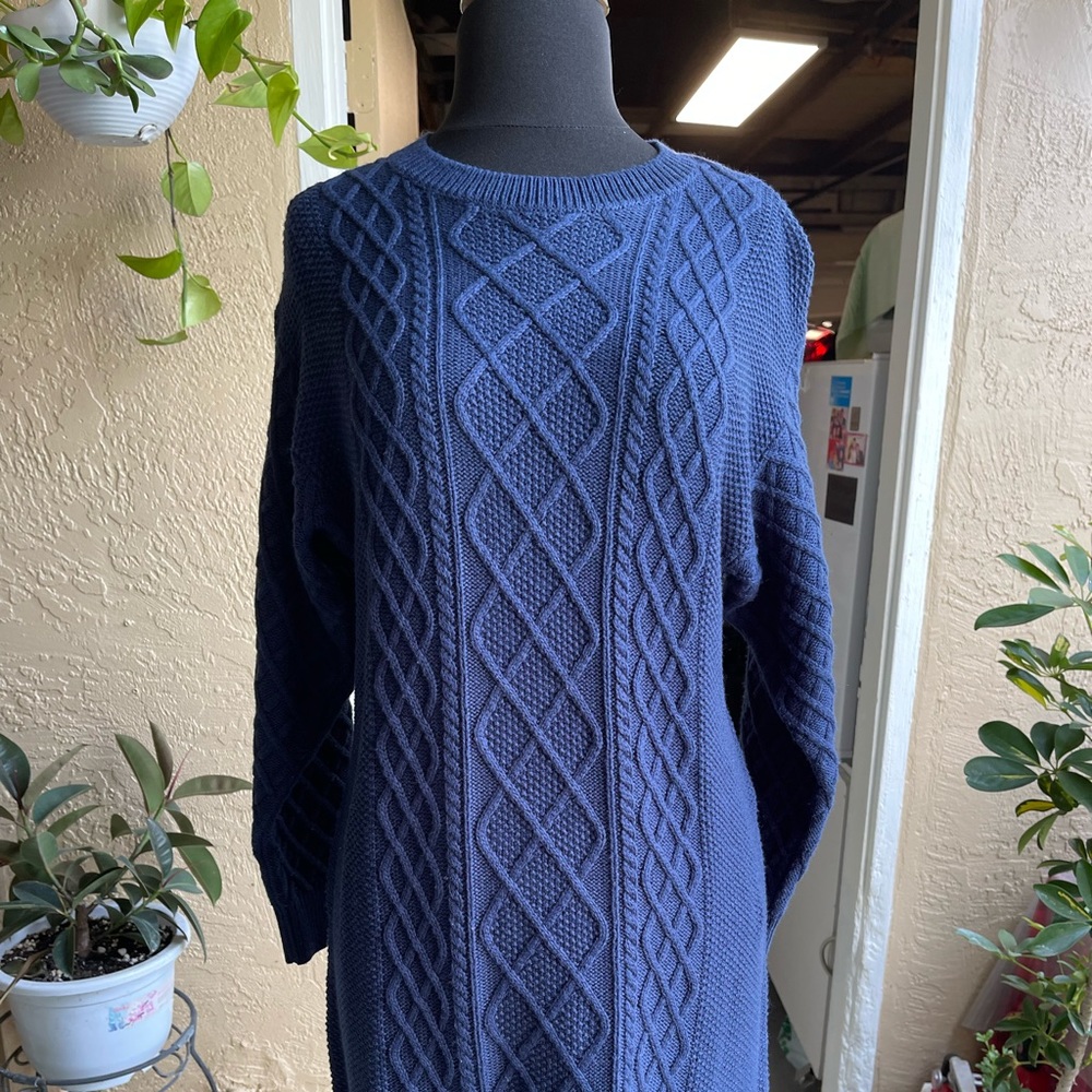 Oversized sweatshirt dress